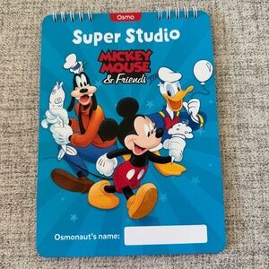 Osmo Disney Super Studio Mickey Mouse & Friends Drawing Sketchpad - Book Only